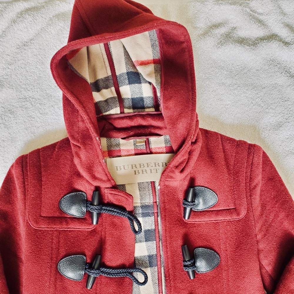 BURBERRY BRIT BLACKWELL DUFFLE COAT - Picture 4 of 13